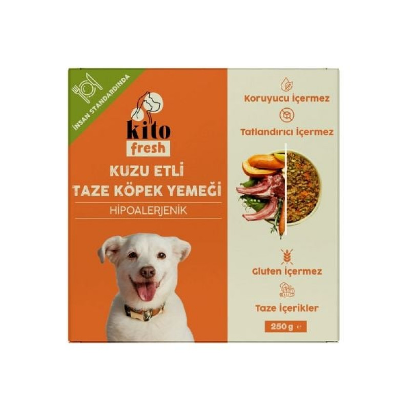 Kito 250 Gr Hipoalerjenik Taze Kuzu | Yetişkin Köpek Konserve Maması Kito 250 Gr Hipoalerjenik Taze Kuzu | Yetişkin Köpek Konserve Maması