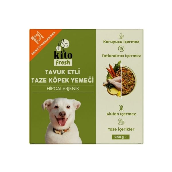 Kito 250 Gr Hipoalerjenik Taze Somon | Yetişkin Köpek Konserve Maması