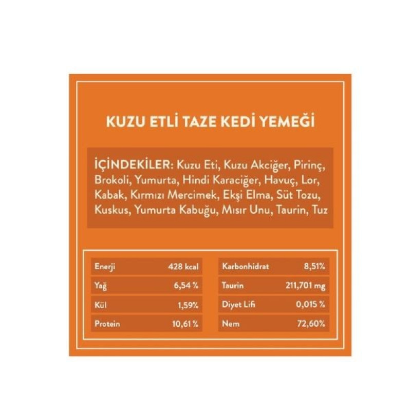 Kito 85 Gr Hipoalerjenik Taze Kuzu | Hipoalerjenik Kedi Yaş Maması