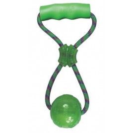 27 Cm Tutamaçlı Sesli Oyun Topu M | Köpek Top Oyuncak