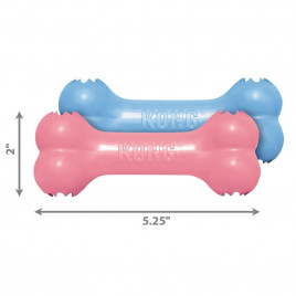 S Yavru Diş Oyuncağı Pembe&Mavi | Kauçuk Ve Plastik Köpek Oyuncağı