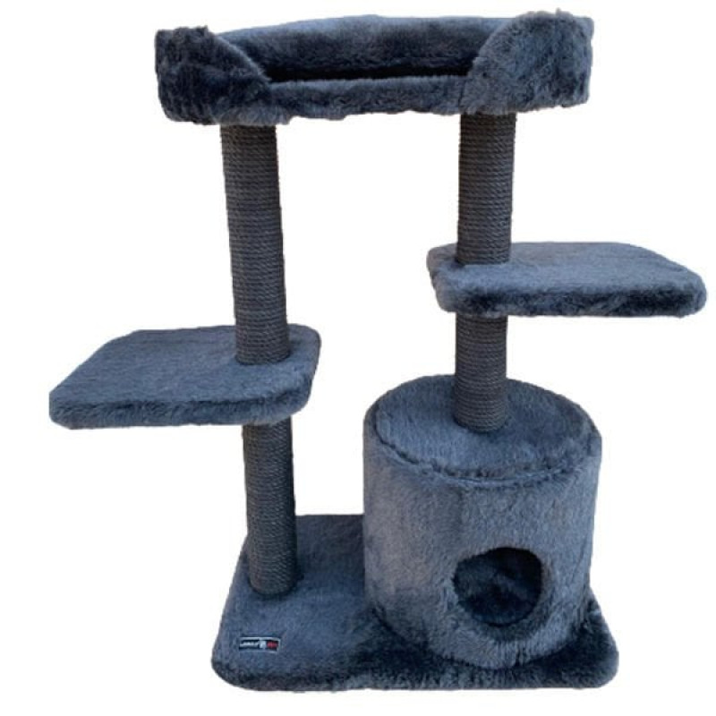 Kralle 35x40x95h Cm Yuvalı Tırmalama ve Oyun Evi Koyu Gri | Tırmalama Tahtalı Kedi Evi Kralle 35x40x95h Cm Yuvalı Tırmalama ve Oyun Evi Koyu Gri | Tırmalama Tahtalı Kedi Evi