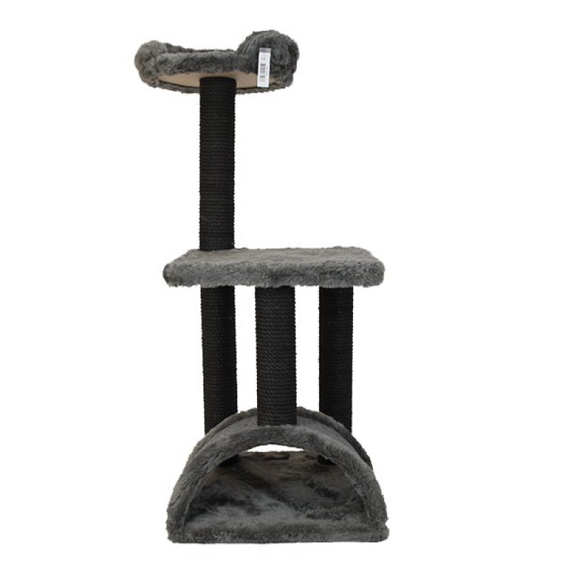 Kralle 40x40x106h Cm Tırmalama ve Oyun Evi Koyu Gri | Tırmalama Tahtalı Kedi Evi Kralle 40x40x106h Cm Tırmalama ve Oyun Evi Koyu Gri | Tırmalama Tahtalı Kedi Evi