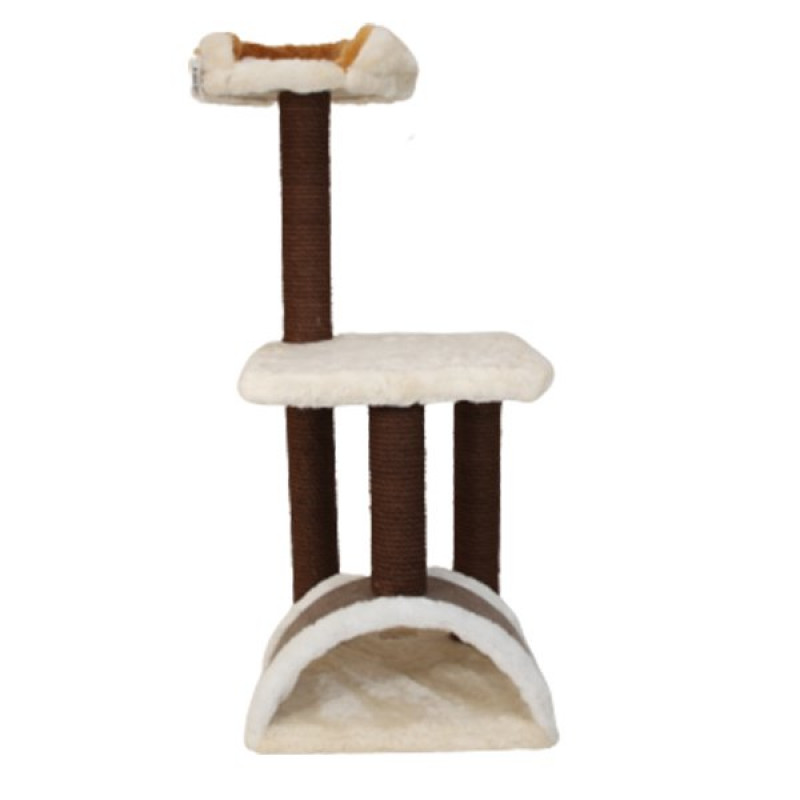 Kralle 40x40x106h Cm Tırmalama ve Oyun Evi Krem | Tırmalama Tahtalı Kedi Evi Kralle 40x40x106h Cm Tırmalama ve Oyun Evi Krem | Tırmalama Tahtalı Kedi Evi