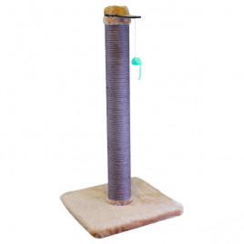 40x40x94h Cm Tırmalama Açık Kahve | Çubuk Kedi Tırmalama Tahtası