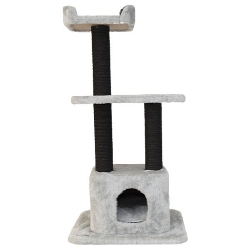 Kralle 60x60x125 Cm Yuvalı Tırmalama ve Oyun Evi Antrasit Gri | Tırmalama Tahtalı Kedi Evi Kralle 60x60x125 Cm Yuvalı Tırmalama ve Oyun Evi Antrasit Gri | Tırmalama Tahtalı Kedi Evi