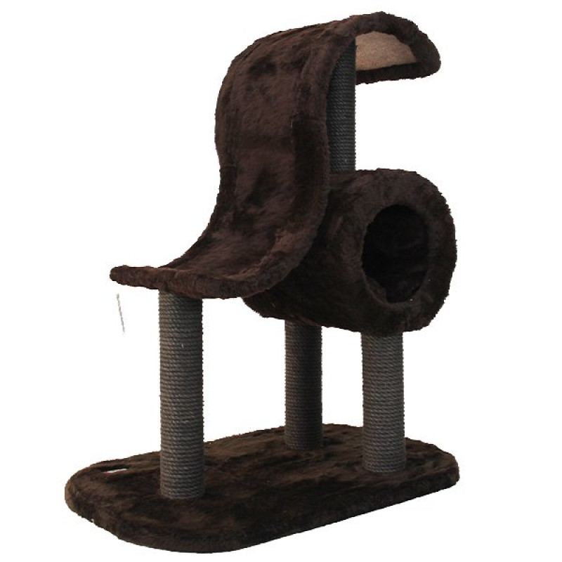 Kralle 75x50x95h Cm Yuvalı Tırmalama ve Oyun Evi Kahve | Platformlu Kedi Tırmalama Tahtası Kralle 75x50x95h Cm Yuvalı Tırmalama ve Oyun Evi Kahve | Platformlu Kedi Tırmalama Tahtası