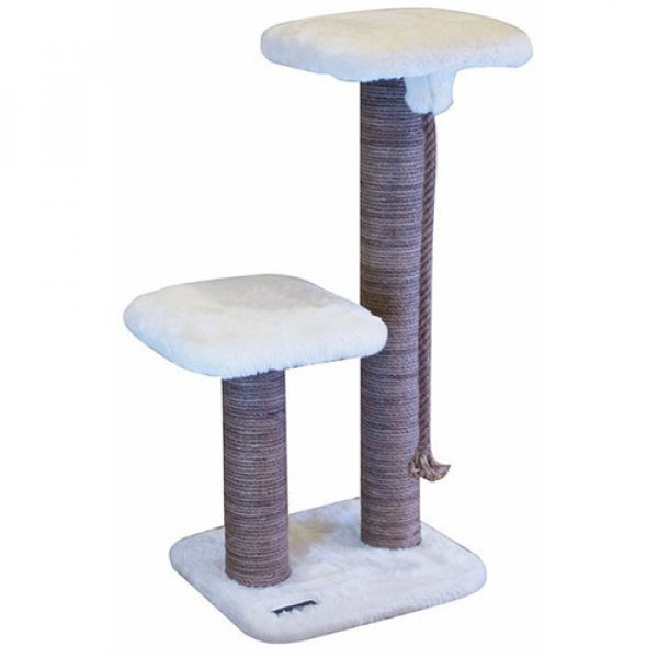 Kralle 35x40x95h Cm İliki Tırmalama Krem | Tırmalama Tahtalı Kedi Evi