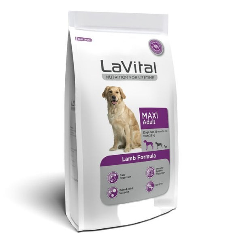 LaVital 15 Kg Maxi Adult Kuzu | Yavru Köpek Kuru Maması