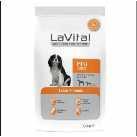 LaVital 1,5 Kg Mini Adult Kuzu | Yetişkin Köpek Kuru Maması LaVital 1,5 Kg Mini Adult Kuzu | Yetişkin Köpek Kuru Maması