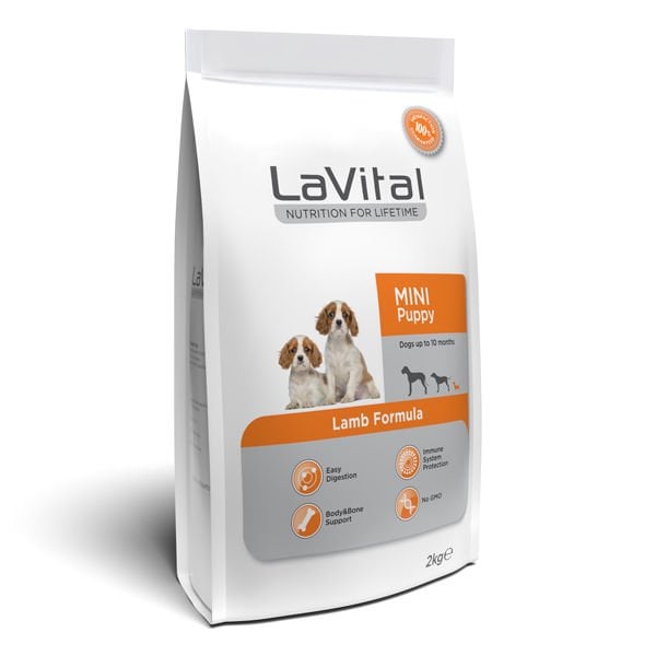 Lavital 2 Kg Küçük Irk Kuzu Etli Yavru | Yavru Köpek Kuru Maması