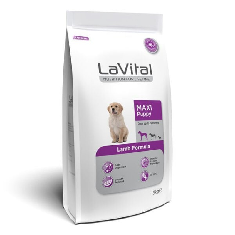 Lavital 3 Kg Büyük Irk Kuzu Etli Yavru | Yavru Köpek Kuru Maması