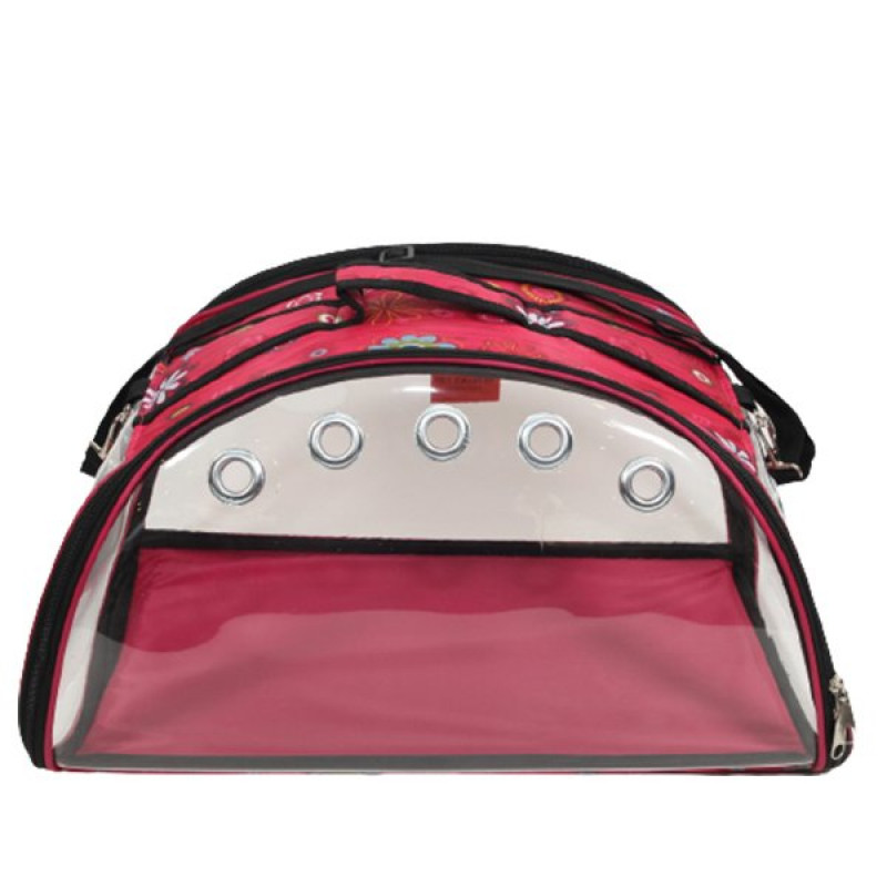 Lavista 48x26x27h cm Ufo Taşıma Çantası Çiçekli Pembe | Köpek Taşıma Çantası Ve Kafes Lavista 48x26x27h cm Ufo Taşıma Çantası Çiçekli Pembe | Köpek Taşıma Çantası Ve Kafes