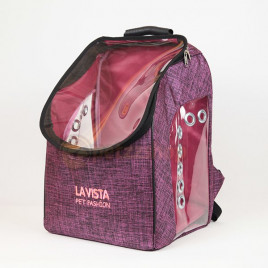 25x45x24h Cm Sırt Pet Taşıma Çantası Büyük Pembe | Köpek Taşıma Çantası Ve Kafes 25x45x24h Cm Sırt Pet Taşıma Çantası Büyük Pembe | Köpek Taşıma Çantası Ve Kafes