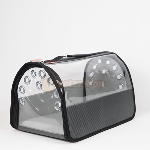 Lavista 26x43x27h Cm Şeffaf Flybag Pet Taşıma Çantası Füme | Köpek Taşıma Çantası Ve Kafes