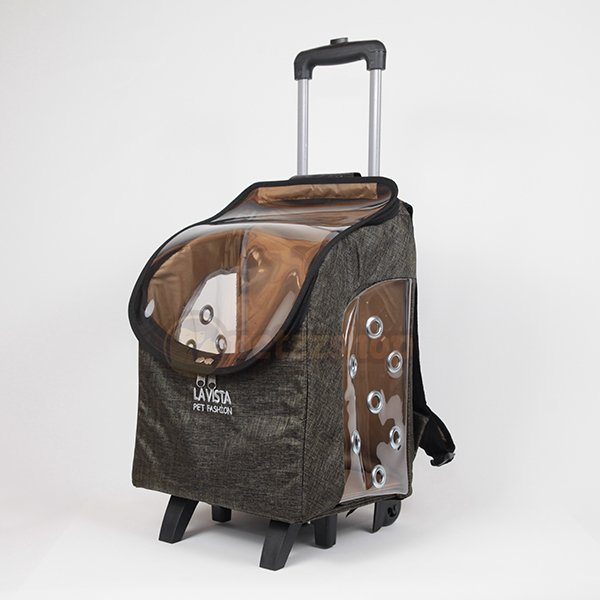 Lavista 32x26x42h Cm Valiz Pet Taşıma Çantası Haki | Köpek Taşıma Çantası Ve Kafes