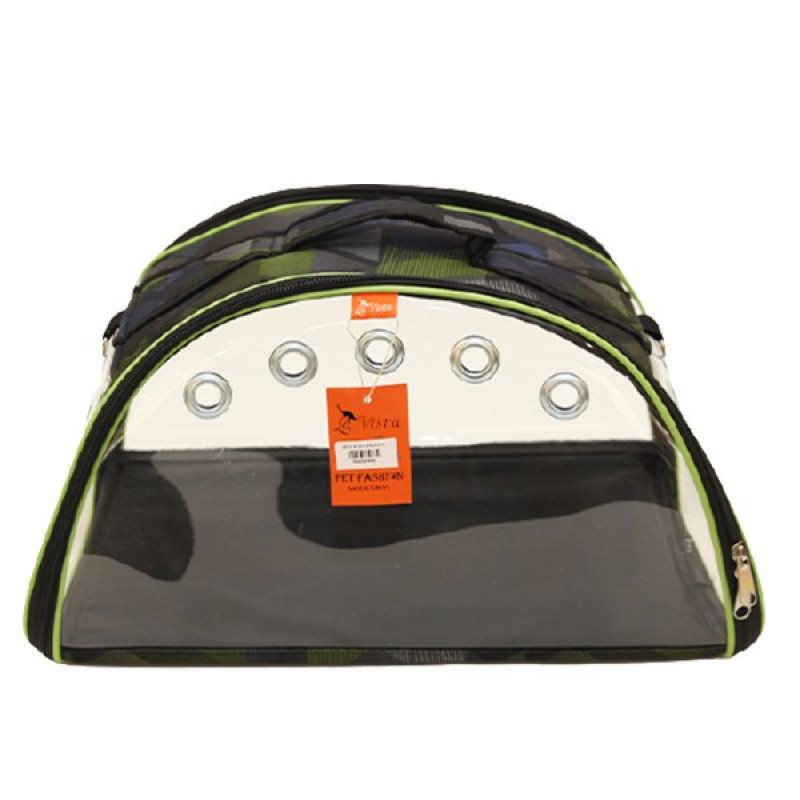 Lavista 48x26x27h cm Ufo Taşıma Çantası Yeşil Piramit | Kedi Taşıma Çantası Lavista 48x26x27h cm Ufo Taşıma Çantası Yeşil Piramit | Kedi Taşıma Çantası