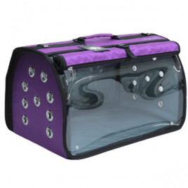 Leon 32x48x28h Cm Pet İki Fonksiyonlu Akustik Taşıma Çantası Mor | Köpek Taşıma Çantası Ve Kafes Leon 32x48x28h Cm Pet İki Fonksiyonlu Akustik Taşıma Çantası Mor | Köpek Taşıma Çantası Ve Kafes