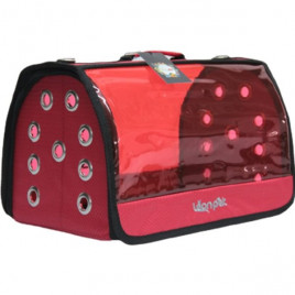Leon 46x26x26h Cm Pet Şeffaf Fly Bag Taşıma Çantası Kırmızı | Köpek Taşıma Çantası Ve Kafes Leon 46x26x26h Cm Pet Şeffaf Fly Bag Taşıma Çantası Kırmızı | Köpek Taşıma Çantası Ve Kafes