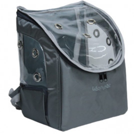 Leon Pet 22x28x36h Cm Şeffaf Sırt Taşıma Çantası Gri | Kedi Taşıma Çantası Leon Pet 22x28x36h Cm Şeffaf Sırt Taşıma Çantası Gri | Kedi Taşıma Çantası