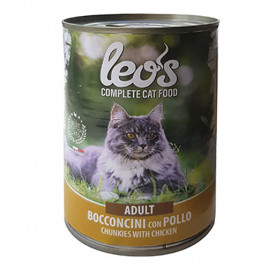 Leo's 6 Adet Adult Chunkies with Chicken 415 Gr | Yetişkin Kedi Maması Leo's 6 Adet Adult Chunkies with Chicken 415 Gr | Yetişkin Kedi Maması