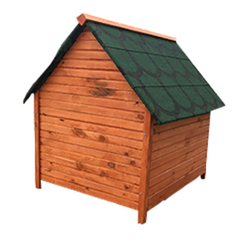Leos Dış Mekan Ahşap Köpek Kulübesi Large | Ahşap Köpek Kulubesi