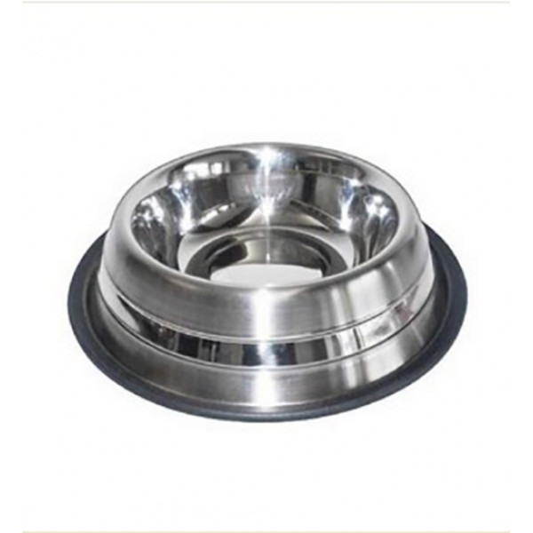 Leos 24 Oz Kaymaz Tabanlı Çelik Mama Ve Su Kabı | Metal Mama Ve Su Kabı