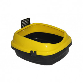 Pet Style 49,5x40x22 Cm Açık Kedi Tuvaleti Sarı | Açık Kedi Tuvaleti Pet Style 49,5x40x22 Cm Açık Kedi Tuvaleti Sarı | Açık Kedi Tuvaleti