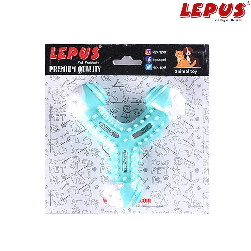 Lepus 13x7h cm Ağız ve Diş Sağlığı İçin Sapan Oyuncak Yeşil | Köpek Çiğneme Lepus 13x7h cm Ağız ve Diş Sağlığı İçin Sapan Oyuncak Yeşil | Köpek Çiğneme