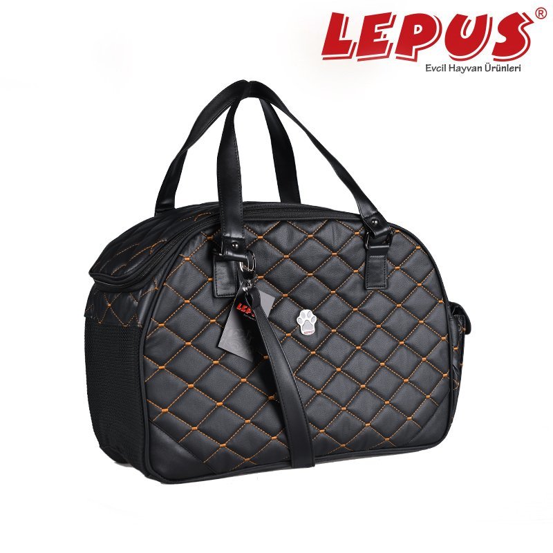 Lepus 20x40x27h cm Luxury Çanta Siyah Small | Köpek Taşıma Çantası Ve Kafes Lepus 20x40x27h cm Luxury Çanta Siyah Small | Köpek Taşıma Çantası Ve Kafes