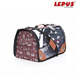 25x40x25h cm Şeffaf Fly Bag Palmiye Kahve M | Köpek Taşıma Çantası Ve Kafes 25x40x25h cm Şeffaf Fly Bag Palmiye Kahve M | Köpek Taşıma Çantası Ve Kafes