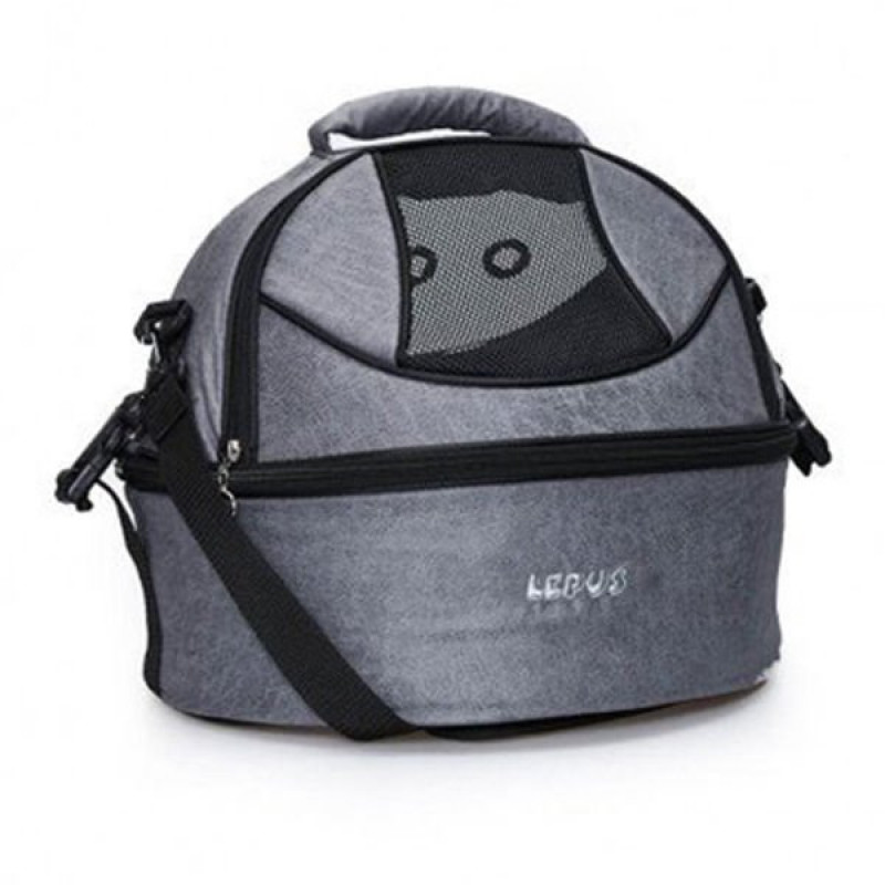 Lepus 40*40*40h cm Ufo Çanta Üç Fonksiyon Gri | Köpek Taşıma Çantası Ve Kafes Lepus 40*40*40h cm Ufo Çanta Üç Fonksiyon Gri | Köpek Taşıma Çantası Ve Kafes