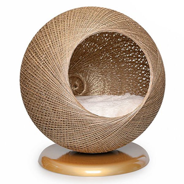 Lepus 40*43h Cm Küre Yuva Gold | Yuvalı Köpek Yatağı