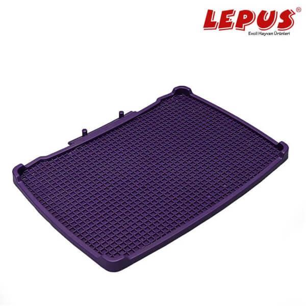 Lepus 495x380 mm Relax Tuvalet Paspası Mor | Kedi Tuvalet Paspası