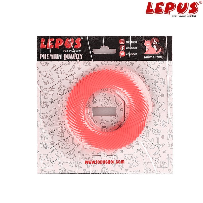 Lepus 9x9h cm Ağız ve Diş Sağlığı İçin Simit Oyuncak Kırmızı | Köpek Çiğneme Lepus 9x9h cm Ağız ve Diş Sağlığı İçin Simit Oyuncak Kırmızı | Köpek Çiğneme