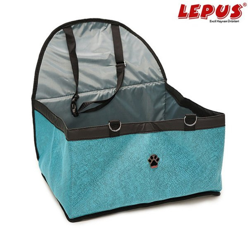 Lepus Pet Araç Koltuğu Mavi | Köpek Araba İçi Taşıma Lepus Pet Araç Koltuğu Mavi | Köpek Araba İçi Taşıma