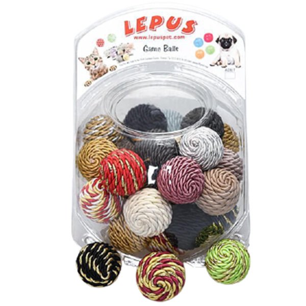 Lepus Örgü Top 35 Adet | Köpek Top Oyuncak