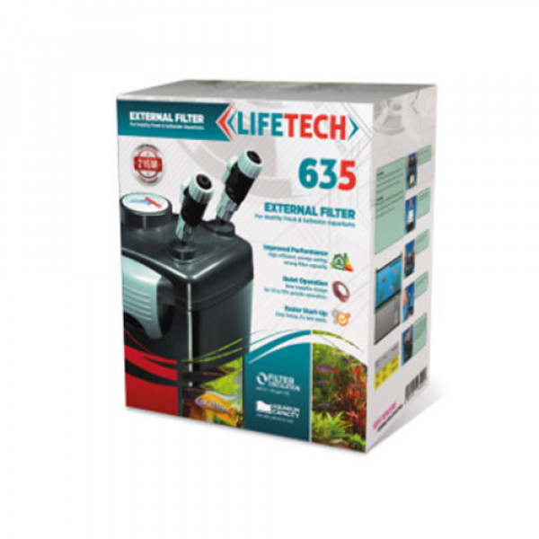Lifetech 635 Dış Filtre 600L/H | Akvaryum Dış Filtre