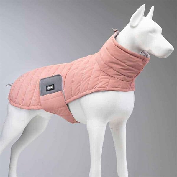 Lindo Dogs Beden 4 Air Puff Powder Mont Gül | Köpek Kıyafeti