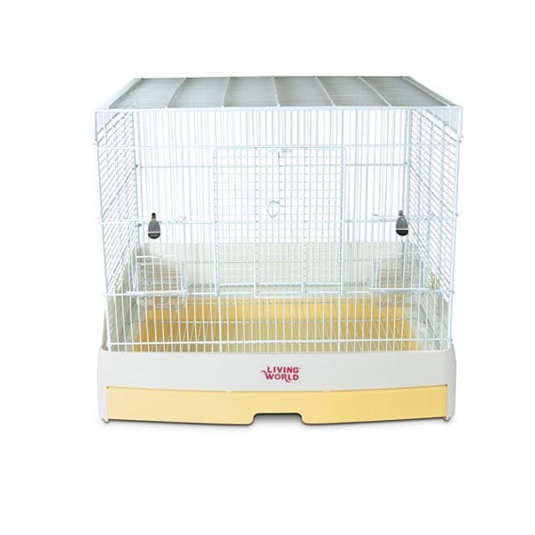 Living World Sol Kafes Beyaz | Kuş Kafesi