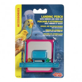 Liwing World Aynalı Yemlik | Kuş Yemliği