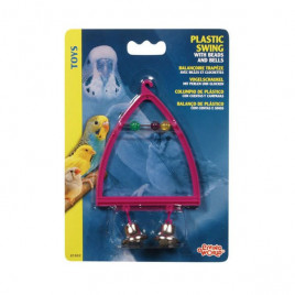 Liwing World Plastik Zilli Tünek | Kuş Tüneği Liwing World Plastik Zilli Tünek | Kuş Tüneği