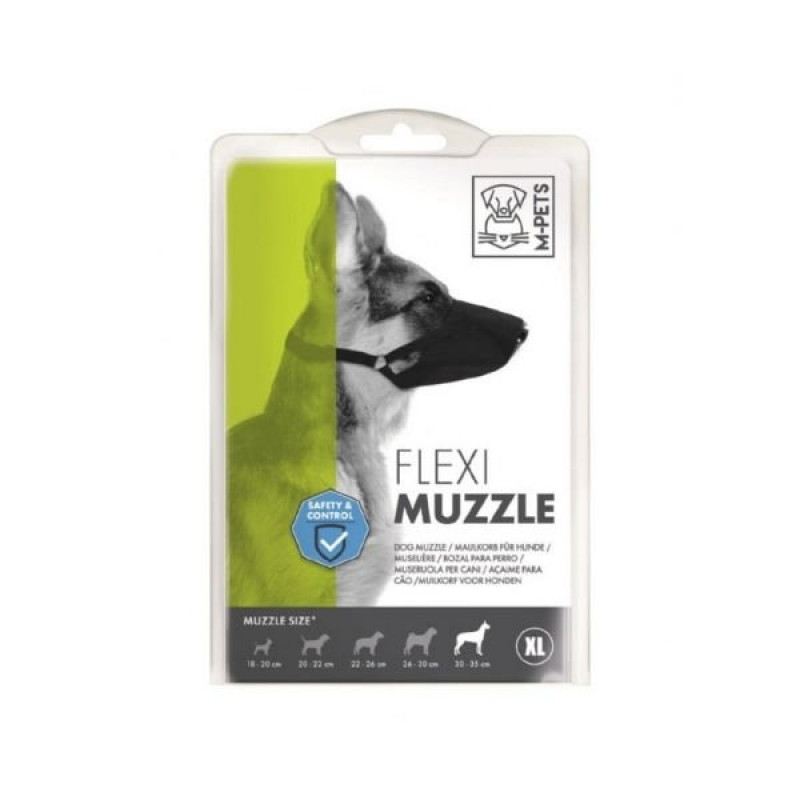 M-Pets XL Flexi Ayarlanabilir Bez Ağızlık | Köpek Ağızlığı M-Pets XL Flexi Ayarlanabilir Bez Ağızlık | Köpek Ağızlığı