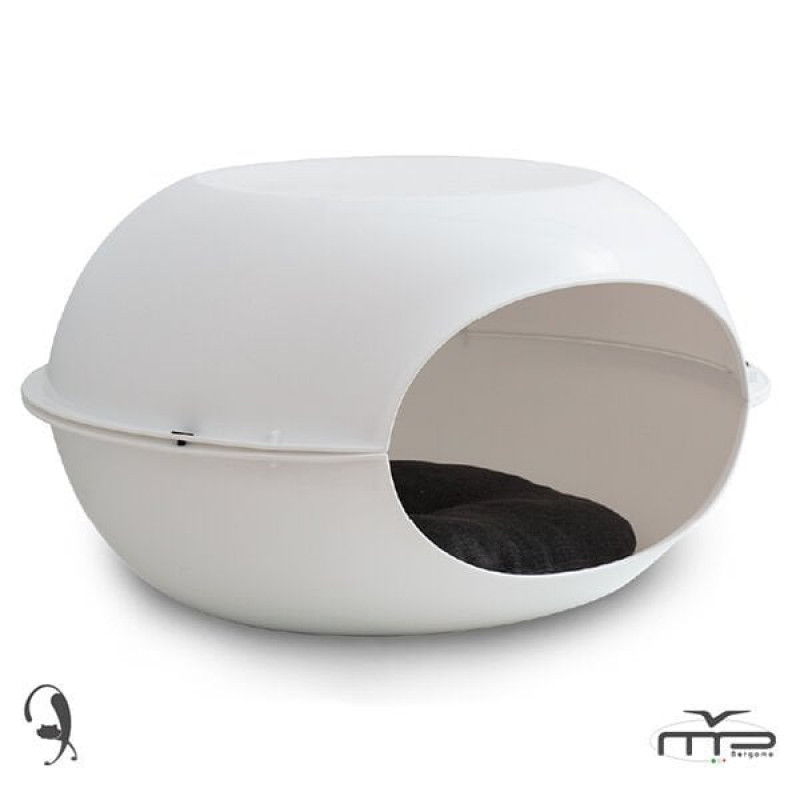 Mp 57x39x31 Cm Kennel Luna Minderli Ev Beyaz | Kedi Evi Mp 57x39x31 Cm Kennel Luna Minderli Ev Beyaz | Kedi Evi