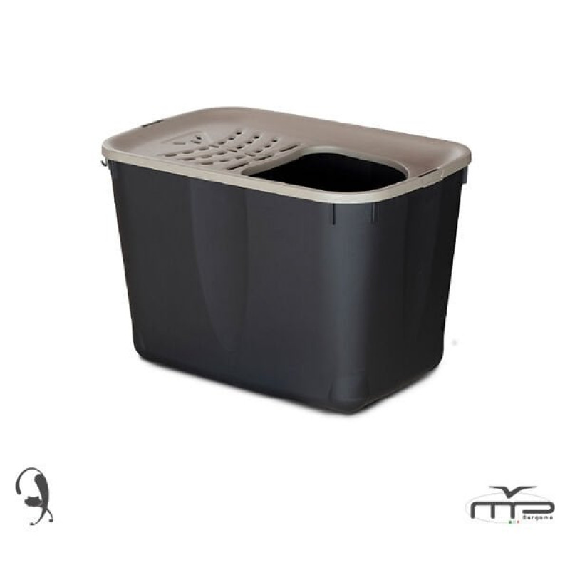 Mp 59x38x39 Cm Micia Üstten Girişli Kapalı Tuvalet Siyah | Kapalı Kedi Tuvaleti Mp 59x38x39 Cm Micia Üstten Girişli Kapalı Tuvalet Siyah | Kapalı Kedi Tuvaleti
