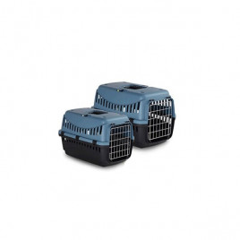 Mp M Wojer Gipsy Metal Kapılı Taşıma Siyah 58x38x38 Cm | Köpek Taşıma Çantası Ve Kafes