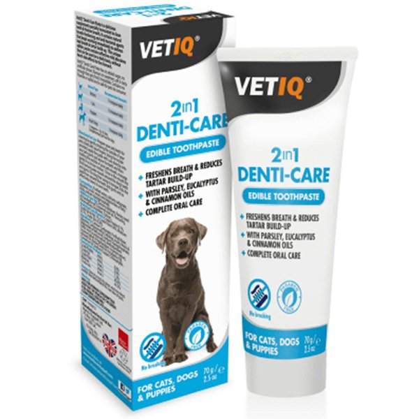 MC VetIQ 70 Gr 2in1 Denti Care Ağız Ve Diş Sağlığı Macunu | Köpek Ağız Ve Diş Bakım Ürünü
