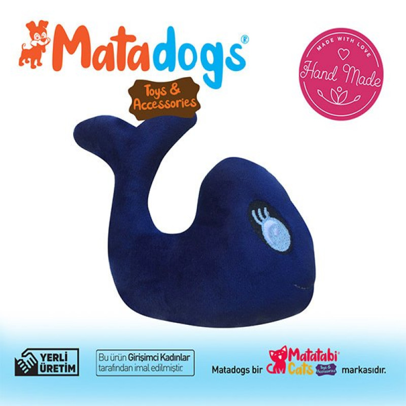Mata Dogs 20 Cm Whali Oyuncak Mavi | Kumaş Ve Peluş Köpek Oyuncağı Mata Dogs 20 Cm Whali Oyuncak Mavi | Kumaş Ve Peluş Köpek Oyuncağı