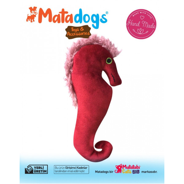 Mata Dogs 26 Cm Soi Deniz Atı Oyuncağı | Kumaş Ve Peluş Köpek Oyuncağı