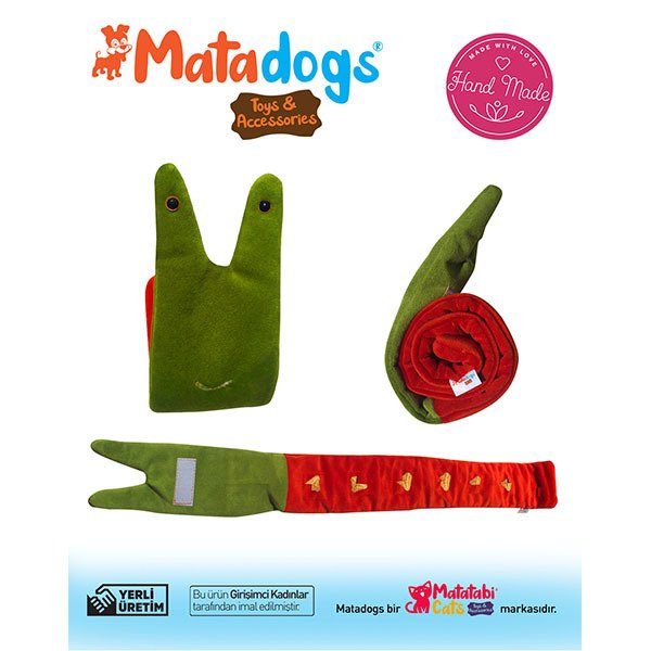 Mata Dogs 70 Cm Saly Salyangoz Şekilli Oyuncak | Kumaş Ve Peluş Köpek Oyuncağı